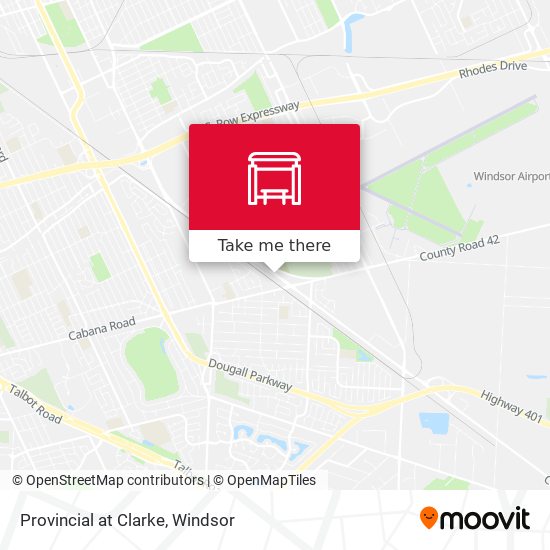 Provincial at Clarke plan