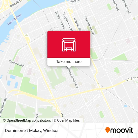 Dominion at Mckay map