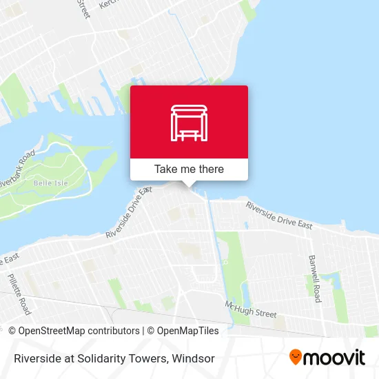 Riverside at Solidarity Towers map