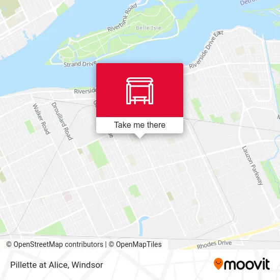 Pillette at Alice map