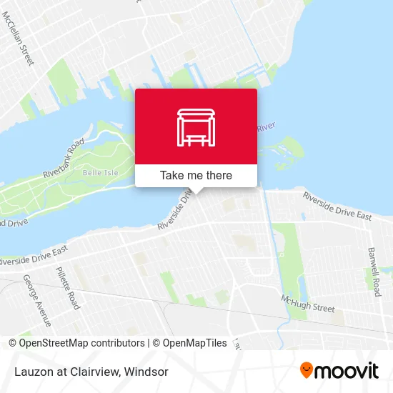 Lauzon at Clairview map