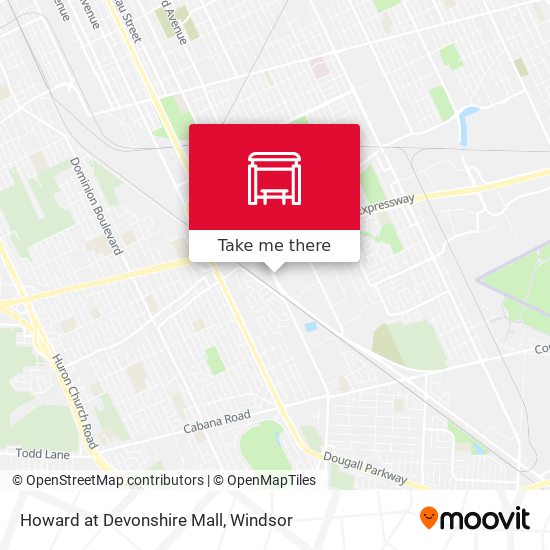 Howard at Devonshire Mall plan