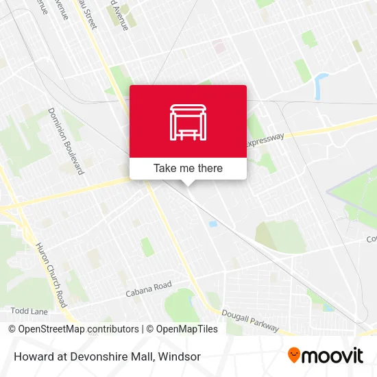 Howard at Devonshire Mall map