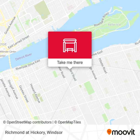 Richmond at Hickory map