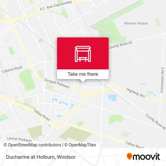 Ducharme at Holburn map