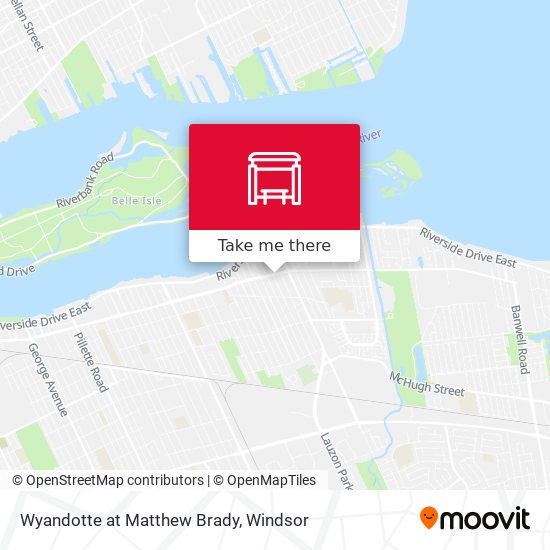 Wyandotte at Matthew Brady map