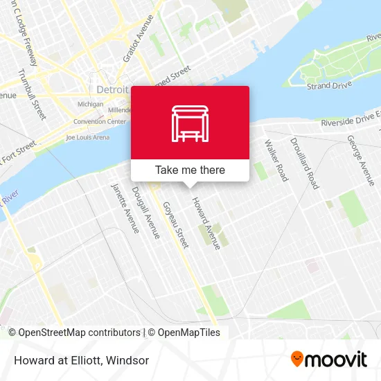 Howard at Elliott map