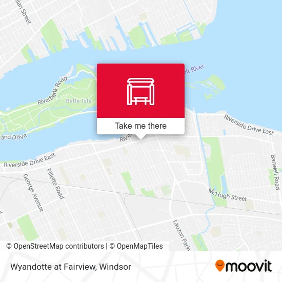 Wyandotte at Fairview map