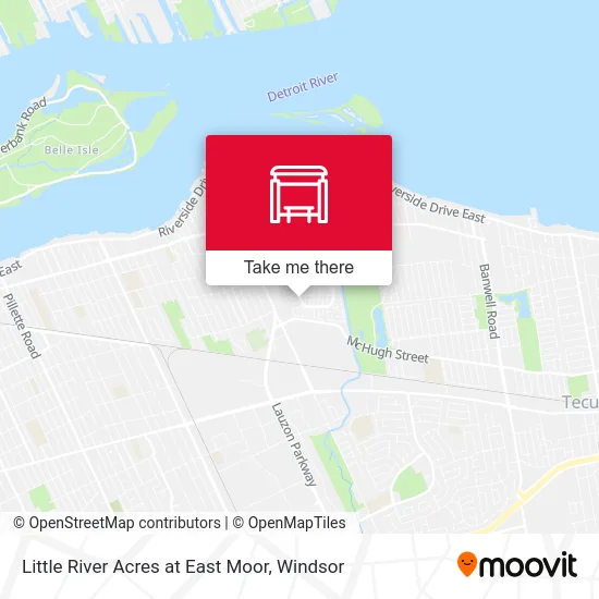 Little River Acres at East Moor map