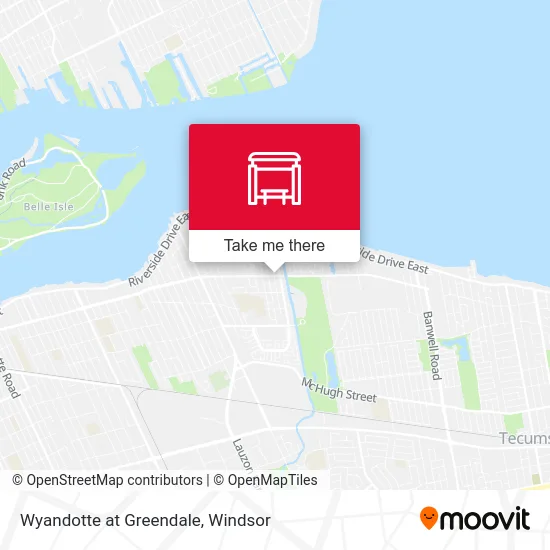 Wyandotte at Greendale map