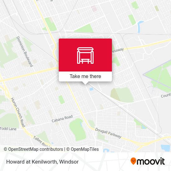 Howard at Kenilworth map