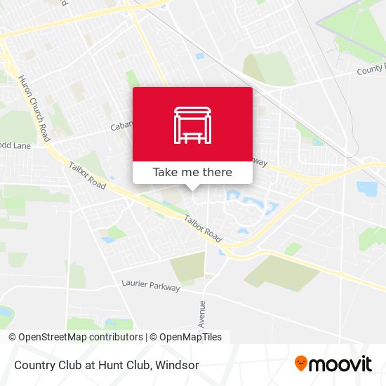 Country Club at Hunt Club map