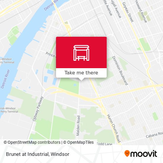 Brunet at Industrial plan