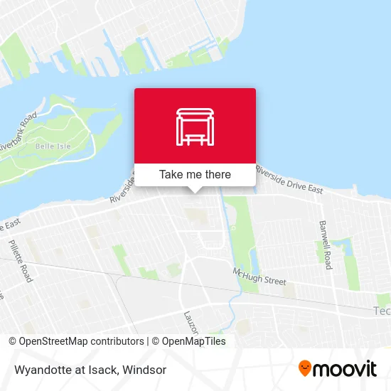 Wyandotte at Isack map