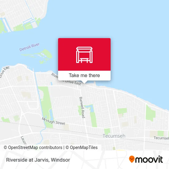 Riverside at Jarvis map
