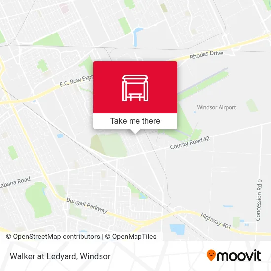 Walker at Ledyard map