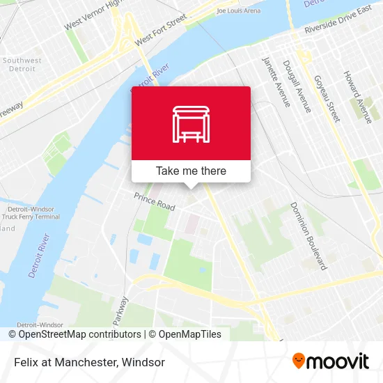 Felix at Manchester map