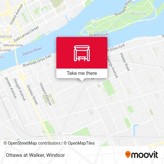 Ottawa at Walker map