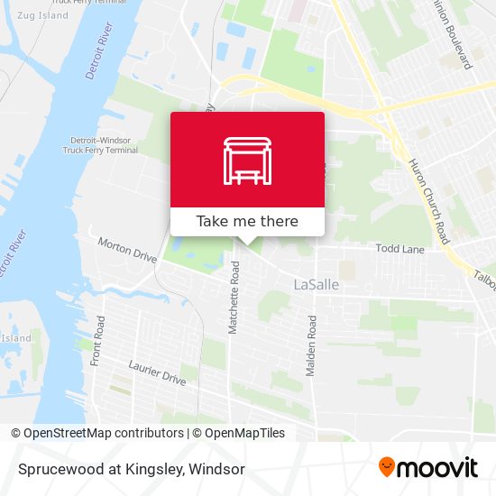Sprucewood at Kingsley map