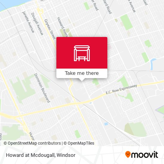 Howard at Mcdougall map