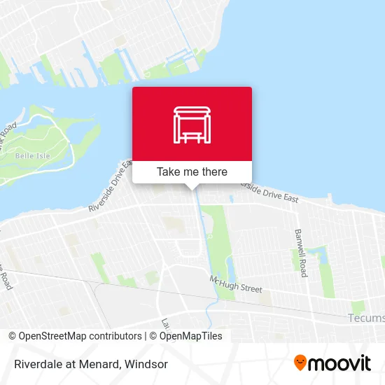 Riverdale at Menard map