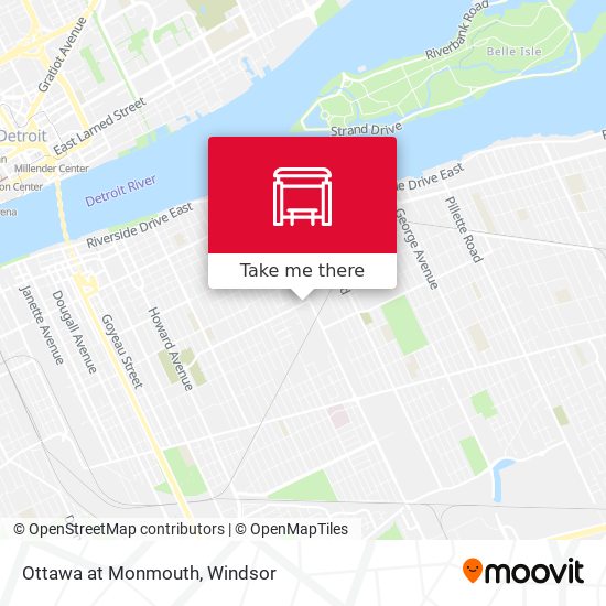 Ottawa at Monmouth map