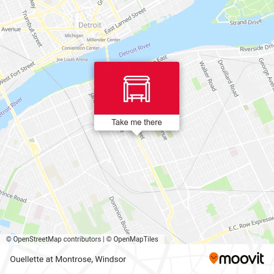 Ouellette at Montrose map