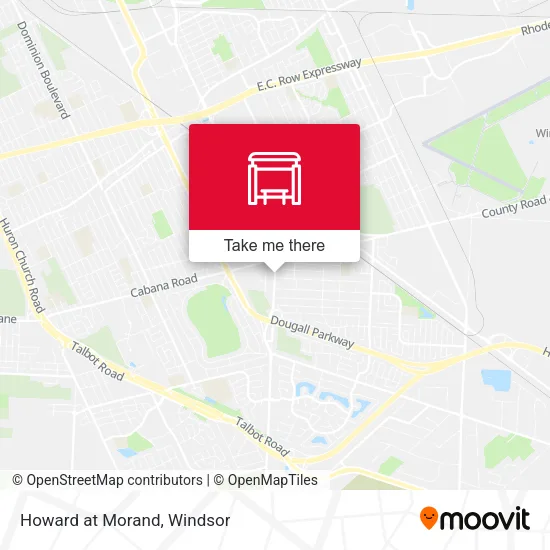 Howard at Morand map
