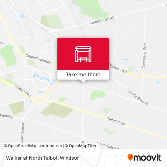 Walker at North Talbot plan