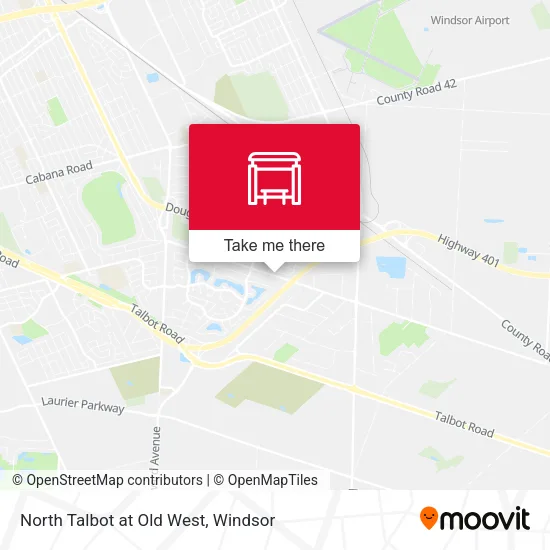 North Talbot at Old West map