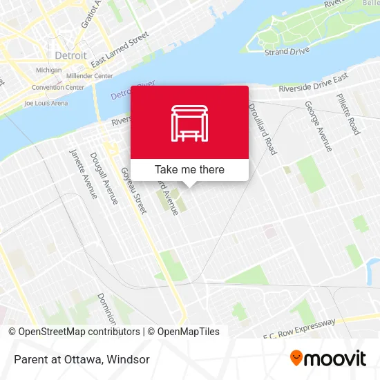Parent at Ottawa map