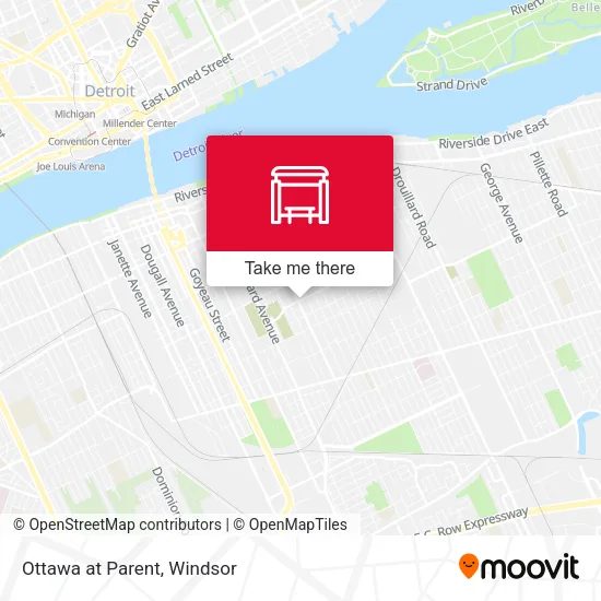 Ottawa at Parent map