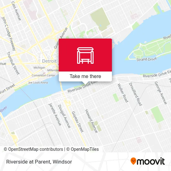 Riverside at Parent map