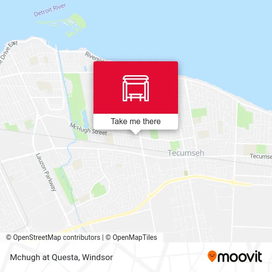 Mchugh at Questa map