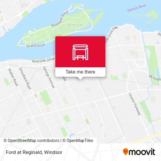 Ford at Reginald map