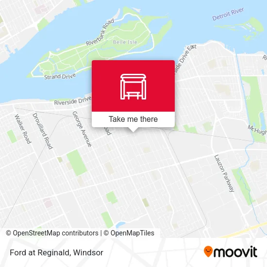 Ford at Reginald map