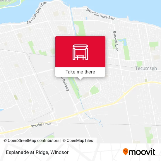 Esplanade at Ridge map