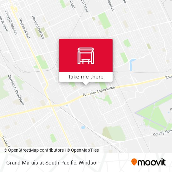 Grand Marais at South Pacific plan