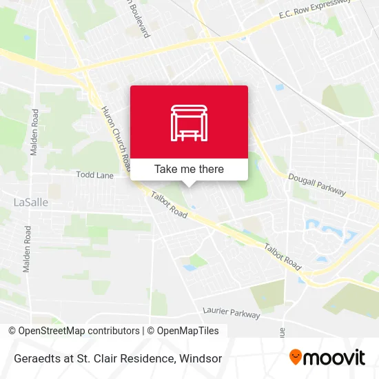 Geraedts at St. Clair Residence map