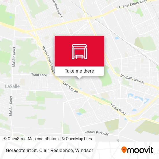 Geraedts at St. Clair Residence map