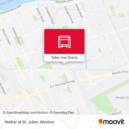 Walker at St. Julien plan