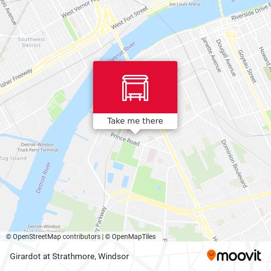 Girardot at Strathmore map