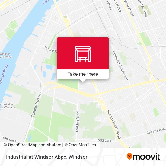 Industrial at Windsor Abpc map