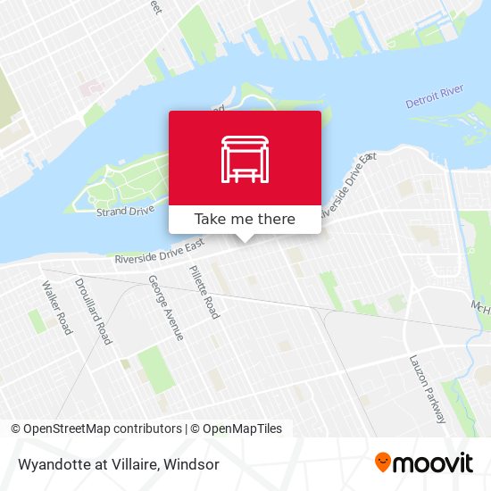 Wyandotte at Villaire map