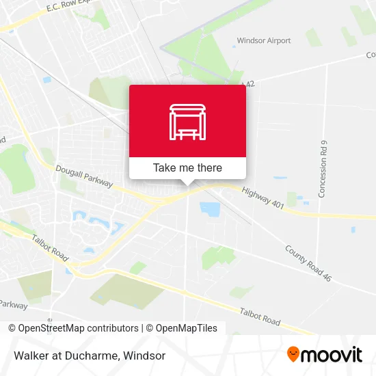 Walker at Ducharme map
