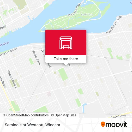 Seminole at Westcott map