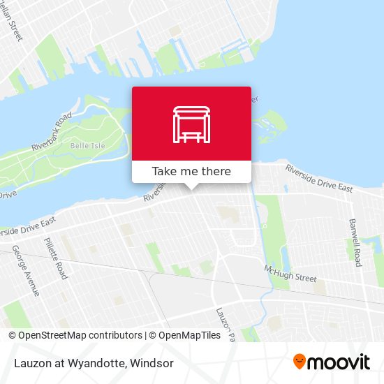 Lauzon at Wyandotte map