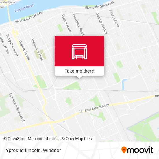 Ypres at Lincoln map