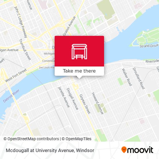 Mcdougall at University Avenue plan