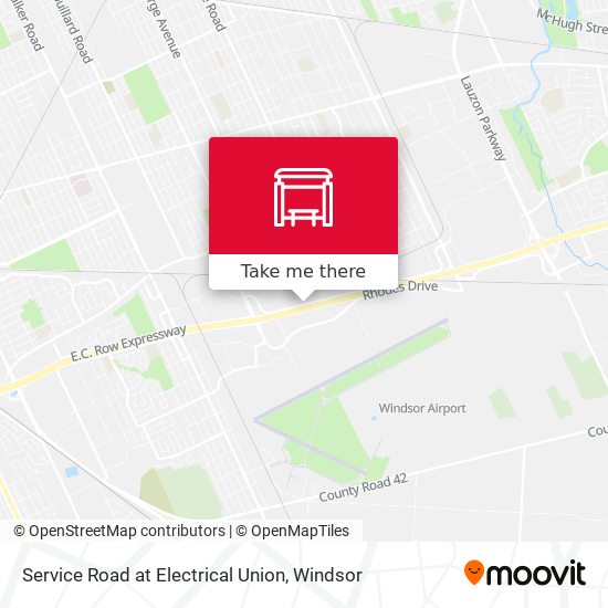 Service Road at Electrical Union map